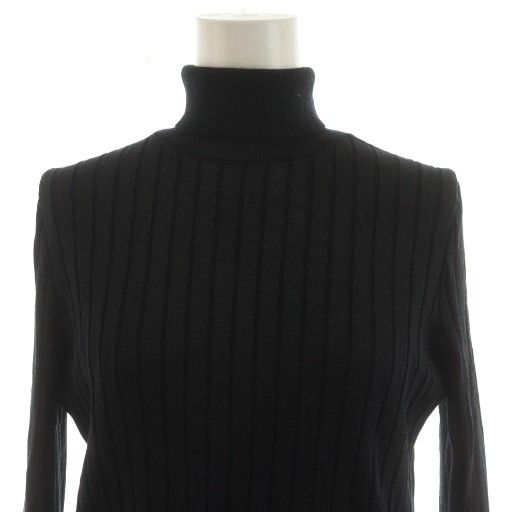 限定値下げ SHE Tokyo シートーキョー Meryl リブニット 黒 シートーキョー SHE Tokyo Mery High Neck ニット カットソー リブ