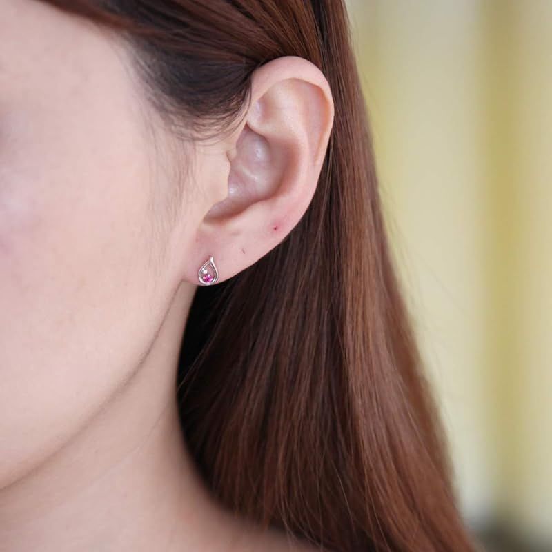 canal 4℃ カナルヨンドシー 誕生石 K 10ホワイトゴールド WG ピアス