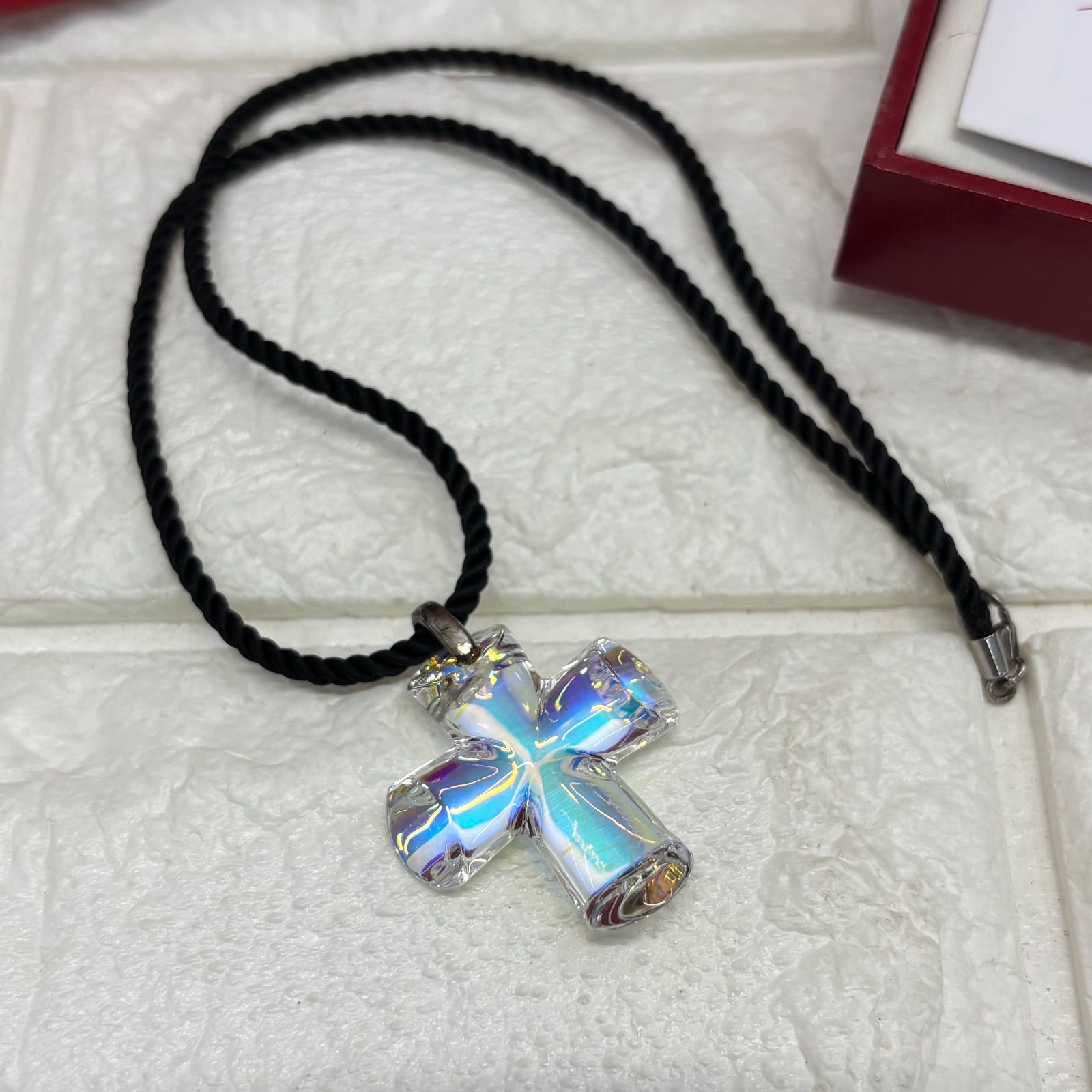 ◼︎ バカラ Baccarat エデンクロス イリゼクリア ネックレス シルバー