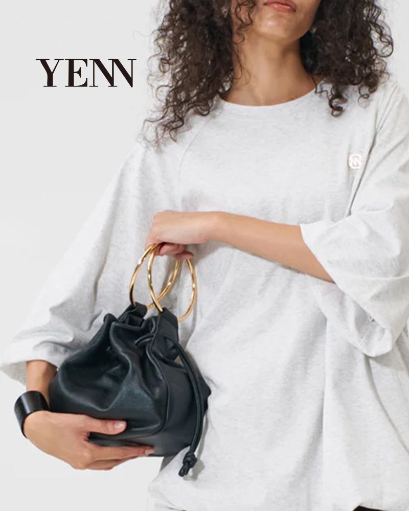 YENN イエン RING BAG リング巾着バッグ y 252 01058