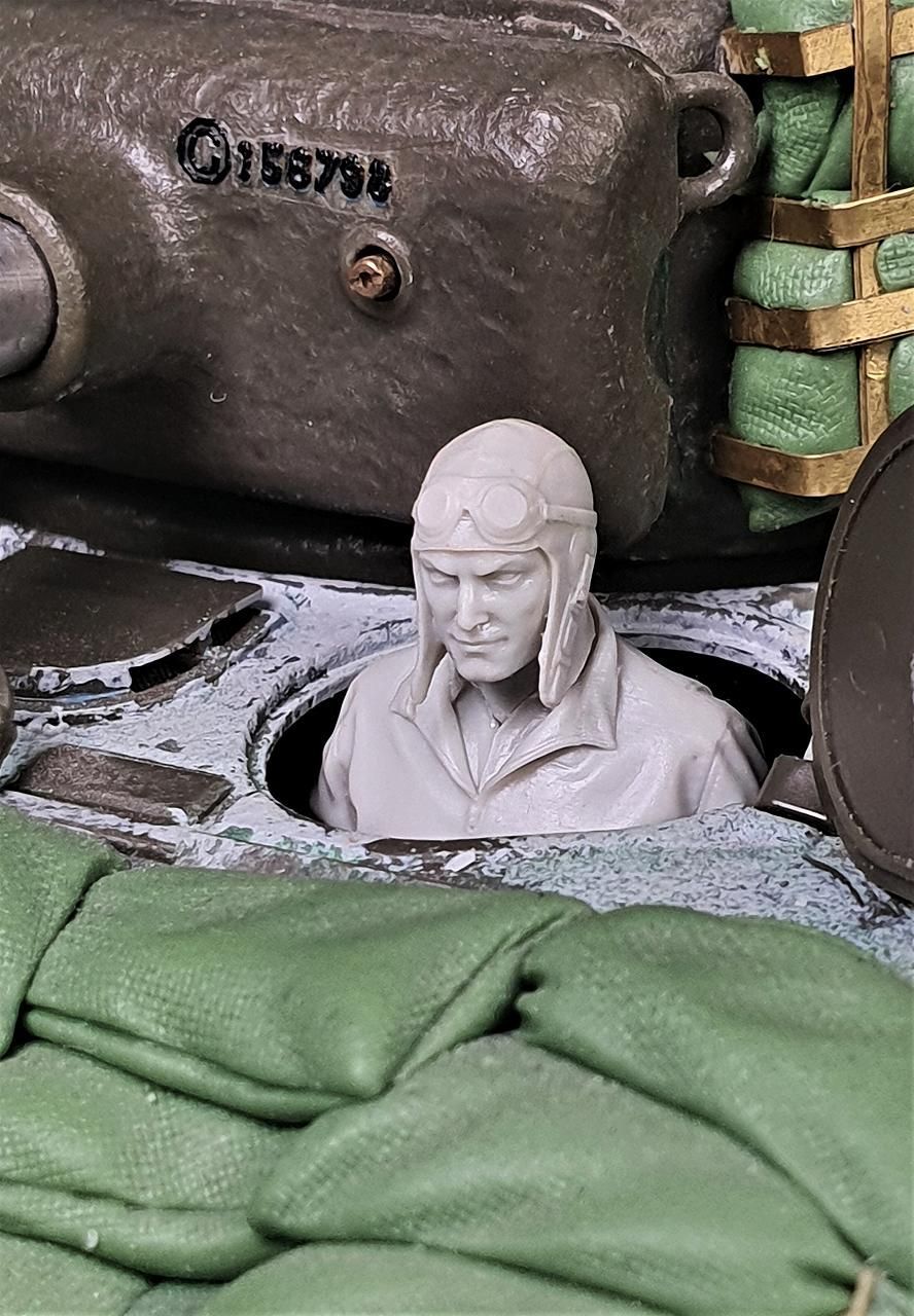 パンツァーアート FI 35 150 1 イージーライダー シャーマン 戦車 クルー