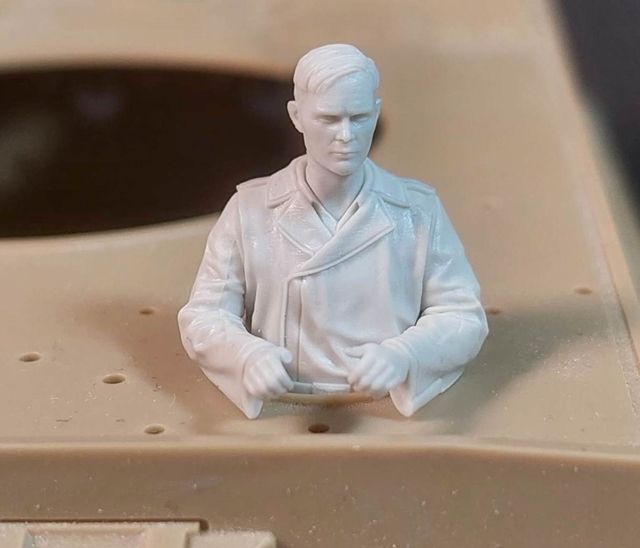 パンツァーアート FI 35 180 1 武装親衛隊 タイガー戦車クルー