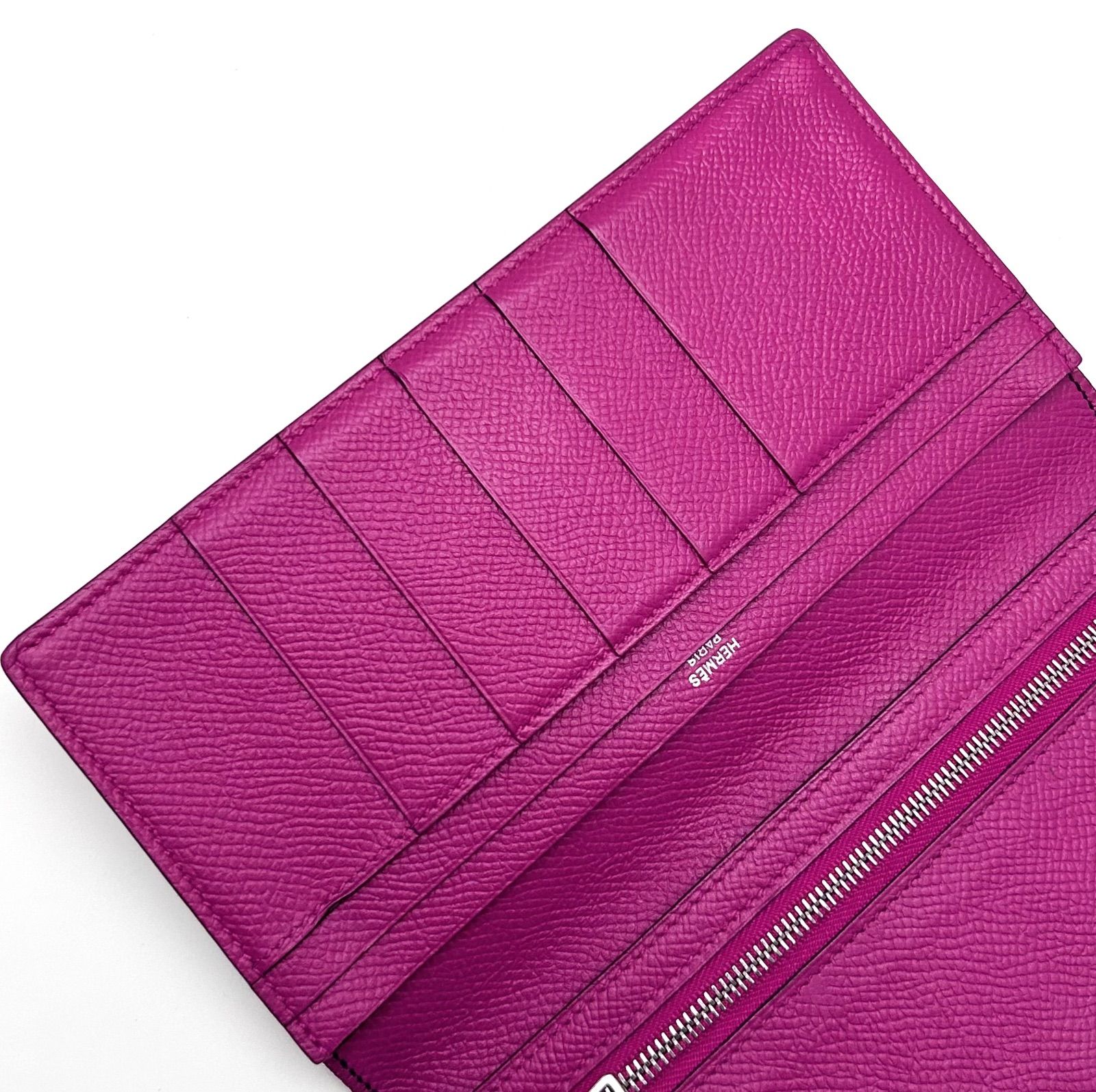 早い者勝ち‼️】HERMES エルメス ベアンスフレ バイカラー 長財布