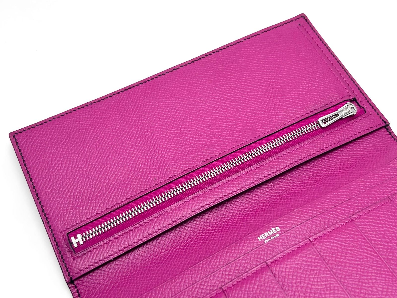 早い者勝ち‼️】HERMES エルメス ベアンスフレ バイカラー 長財布