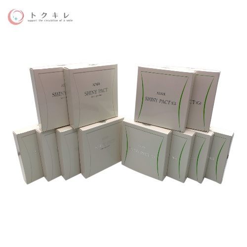 トクキレ アザレ シャイニーパクト 11 g シャイニーパクトG フェイスパウダー 12点セット