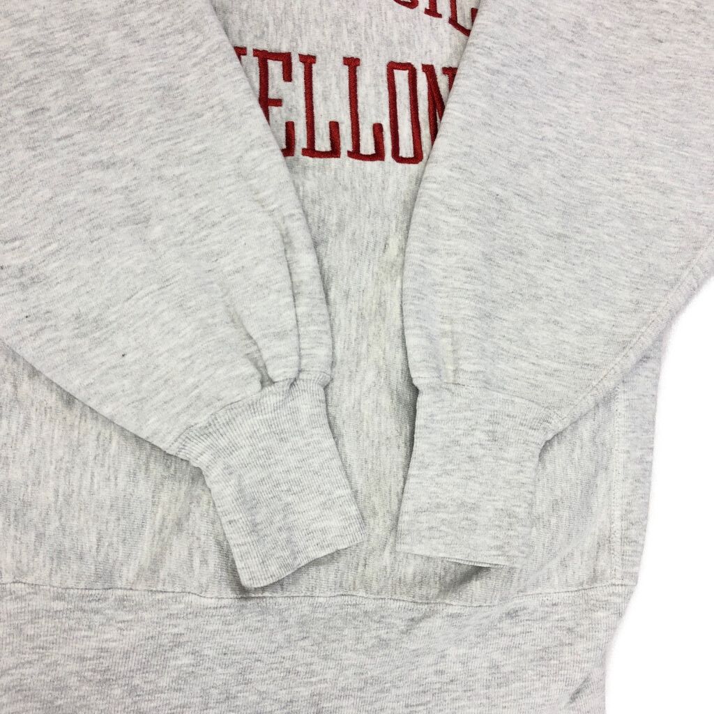 90s USA製 リバースウィーブ チャンピオン XL グレー カレッジ7012 90s USA製 チャンピオン リバースウィーブスウェット カレッジ グレー