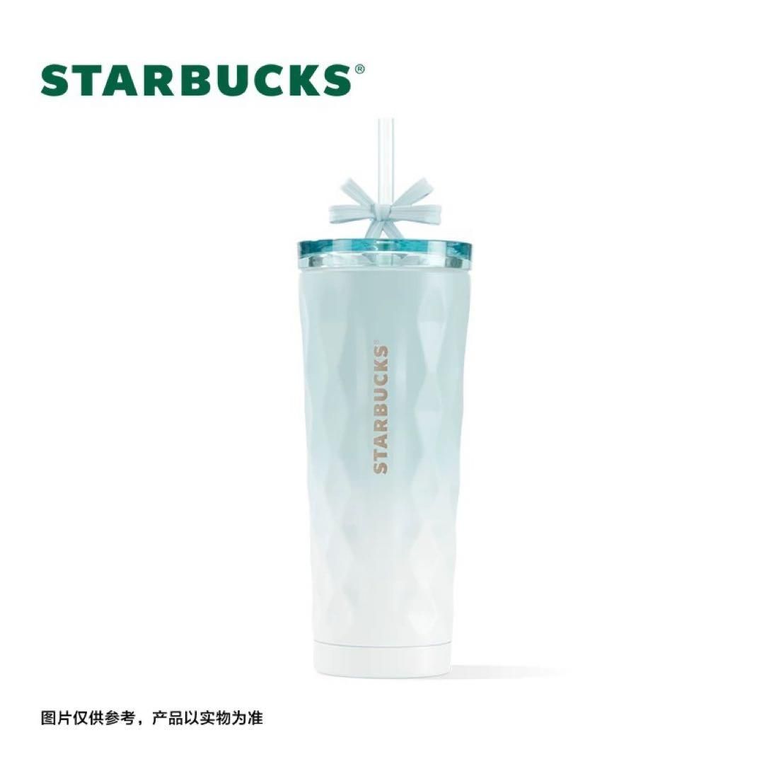 スターバックス海外 バレエリボンシリーズ ステンレスストロータンブラー