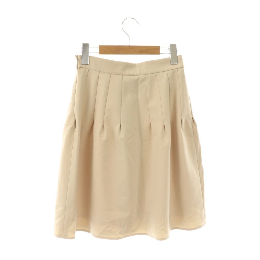 ルネ rene スカート　サイズ38 ベージュ　新品未使用タグ付き Rene ルネ ホワイト フレアスカート Rene（ルネ） フレアスカート 5014080