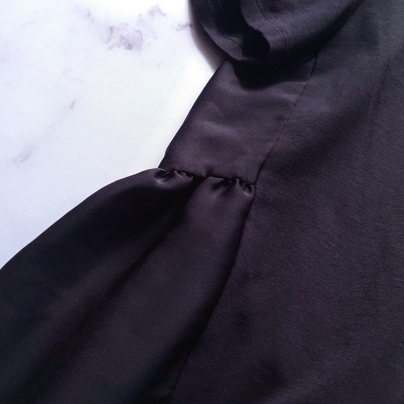 タグ付 20SS ヨーコチャン バックギャザーフリル カットソー Tシャツ