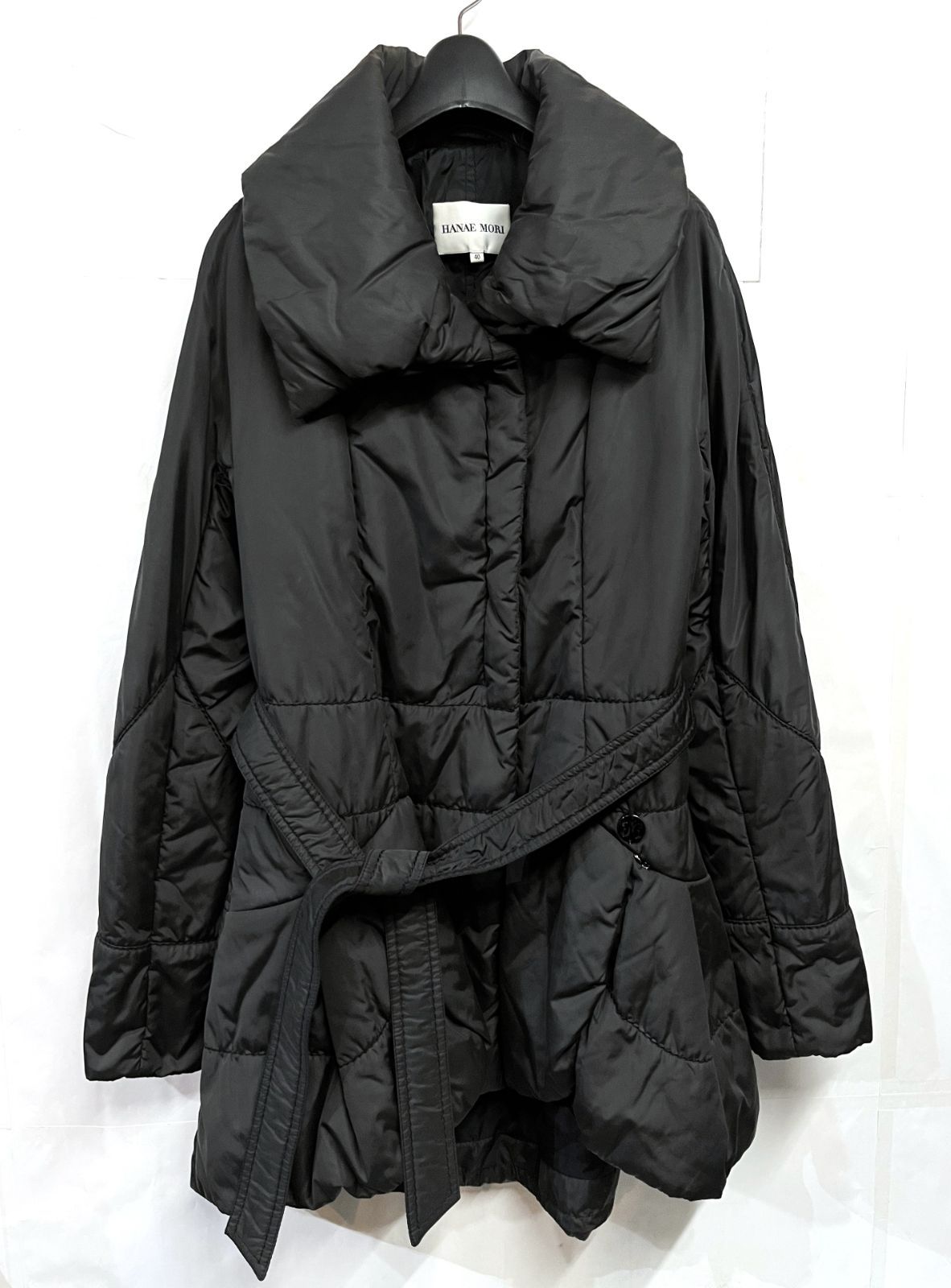 イタリア製 HANAE MORI｜ハナエモリ ベルト付き ダウンコート - メルカリ