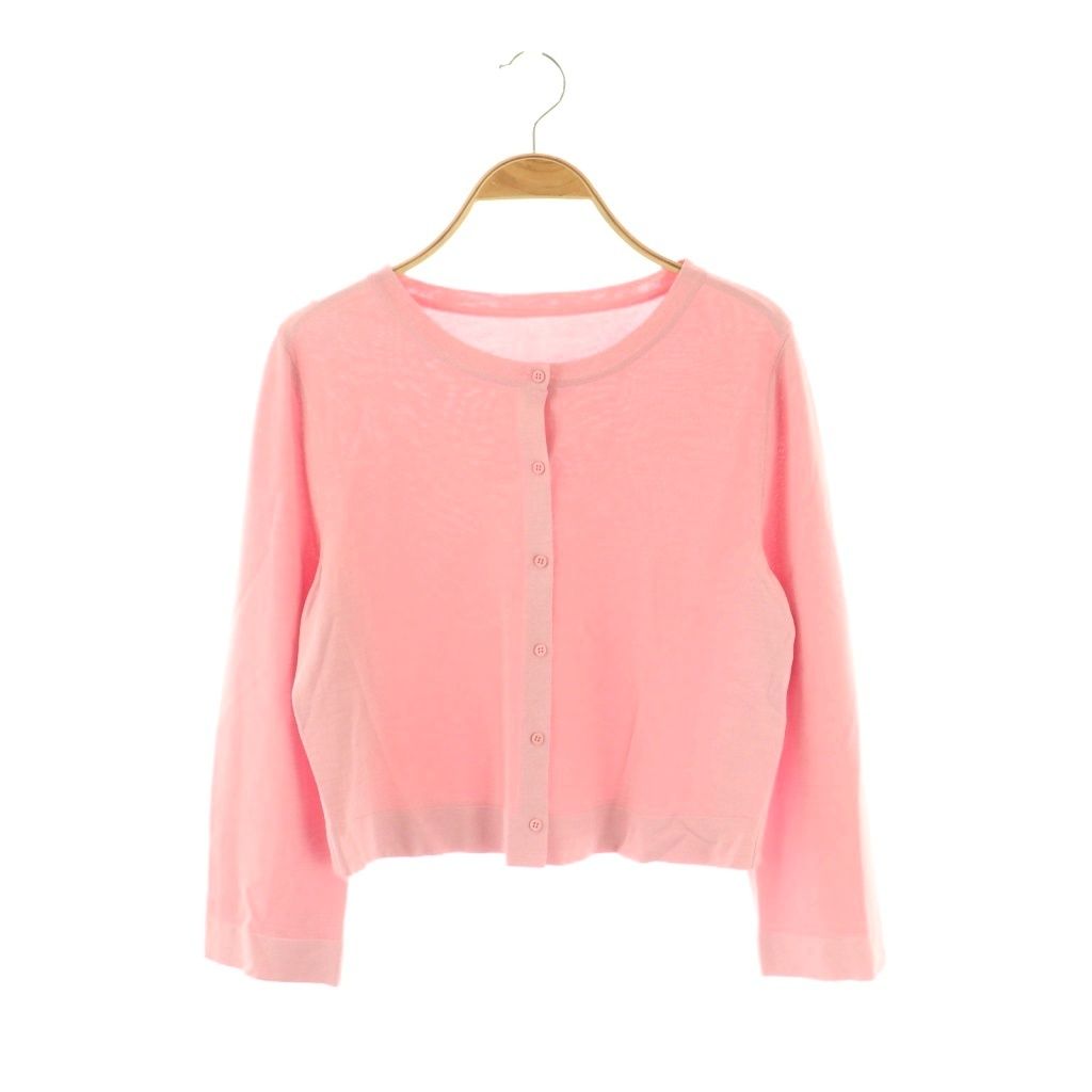 希少サイズ　フォクシー　アッパースタンダード　カーディガン　ベビーピンク　42 希少サイズ フォクシー アッパースタンダード カーディガン ベビー