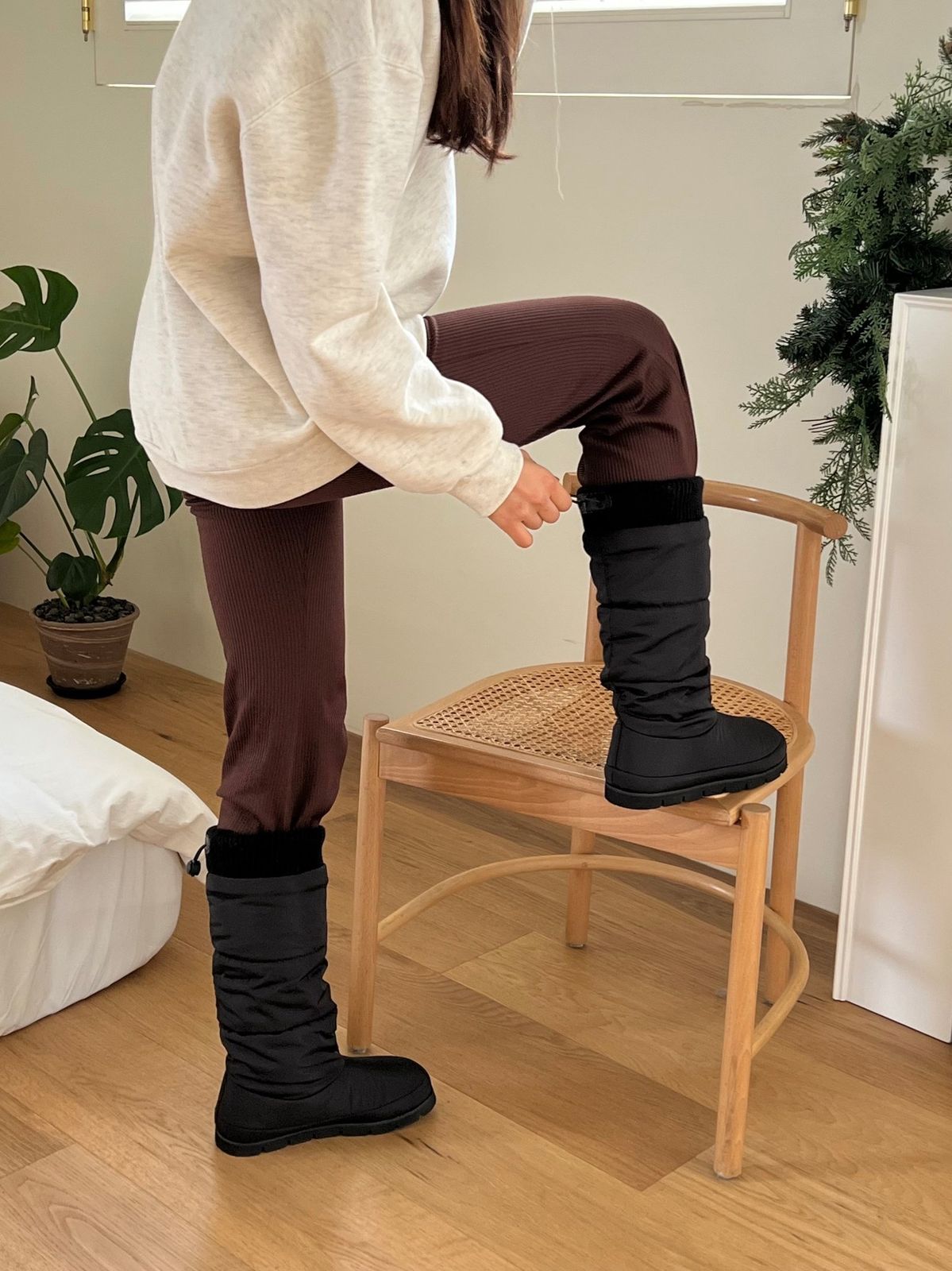 ボリュームダウンブーツ V 6061 ニット スウェット ムートン UGG アグ コート カーディガン