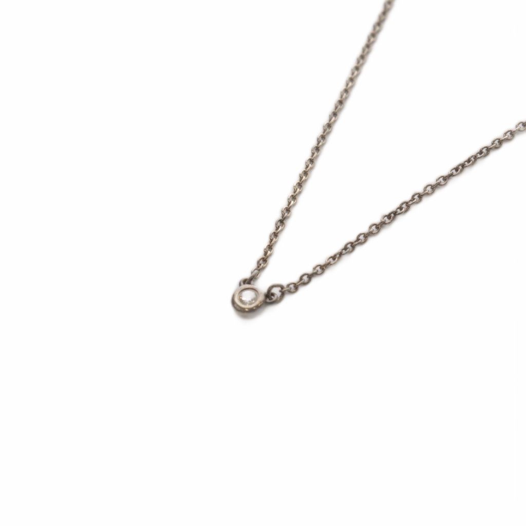 ティファニー TIFFANY CO バイザヤード ネックレス ペンダント AG 925 シルバー