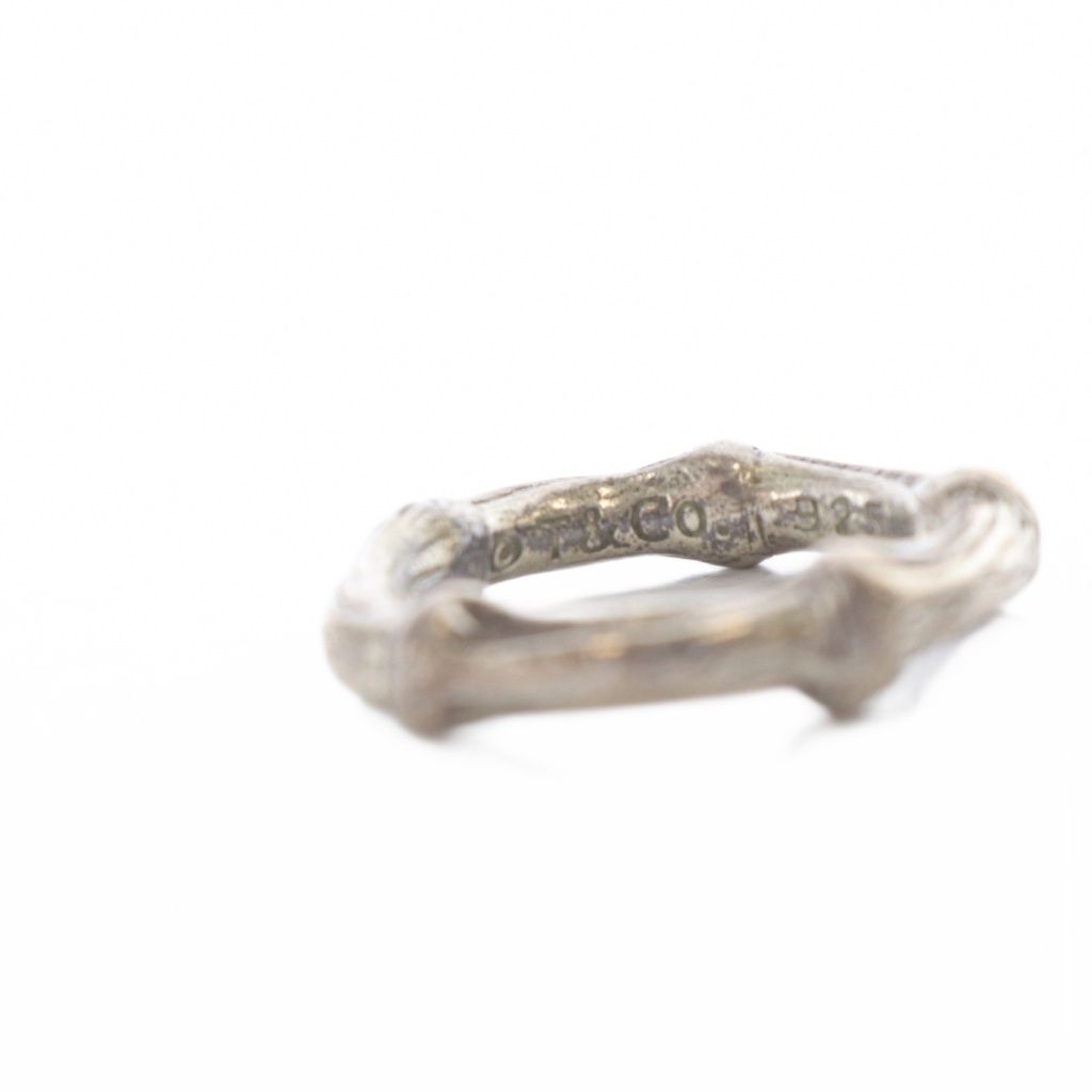 ティファニー TIFFANY & CO. バンブーリング 指輪 9号 925 SV シルバー