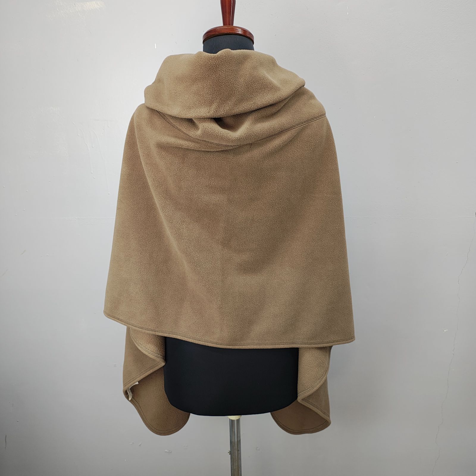 ワイズ ヨウジヤマモト ポンチョ風ニット 変形 ショールカラー コットン 綿 ワイズ ヨウジヤマモト ポンチョ風ニット 変形 ショールカラー