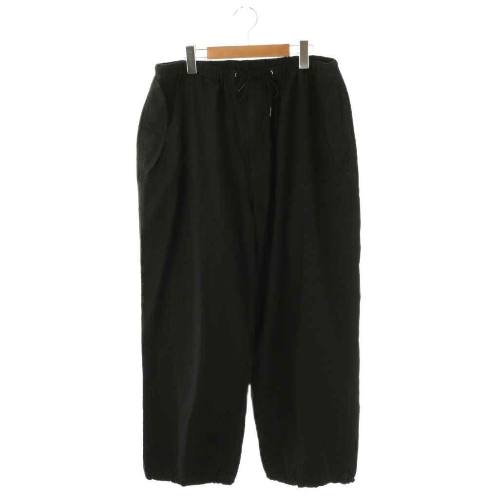 アプレッセ A.PRESSE 25 SS Silk Taffeta M-51 Over Pants パンツ イージー シルク 2 ブラック HK OS AD