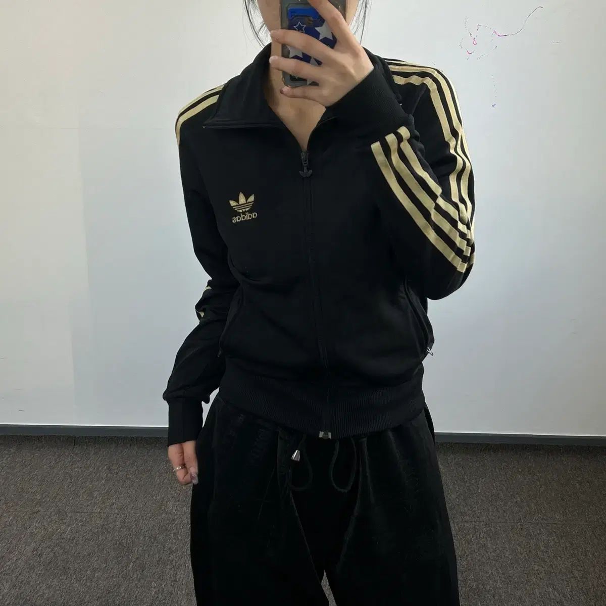 アディダス adidas 검골 ファイヤーバード バッグ ポイント ジャージ