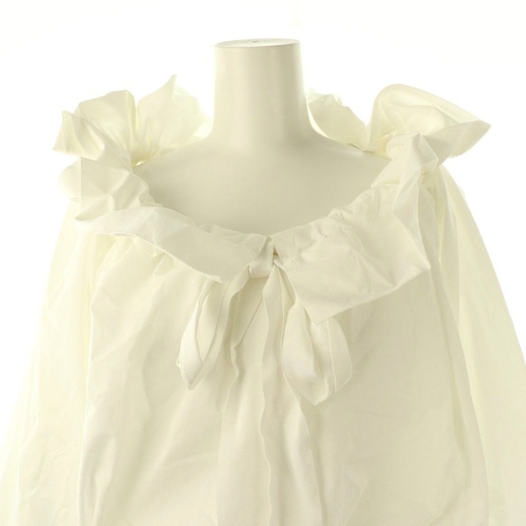 パトゥ PATOU オーガニックコットン ドローストリングパフスリーブ