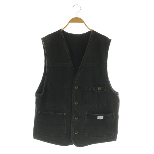 searoomlynn MULTIポケットデニムベスト シールーム・リン Sea Room lynn MULTIポケットデニムベスト Vネック F
