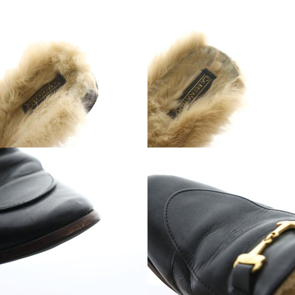 Deuxieme Classe CAMINANDO ビットローファー　ファー付き CAMINANDO/カミナンド＞SHEARING-LINED ビットファーローファー】｜1er