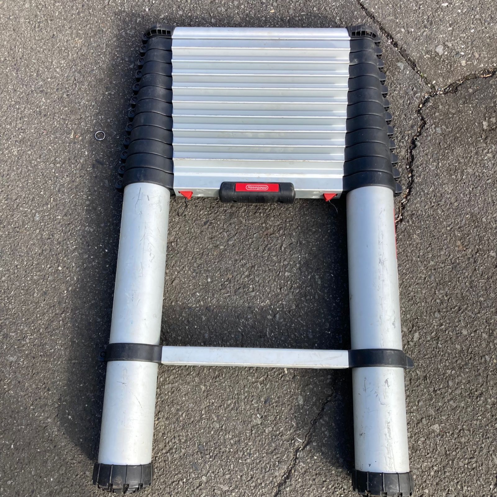 品 Hasegawa ハセガワ コンパクト1連はしご HPS-38 BC テレスコピックラダー