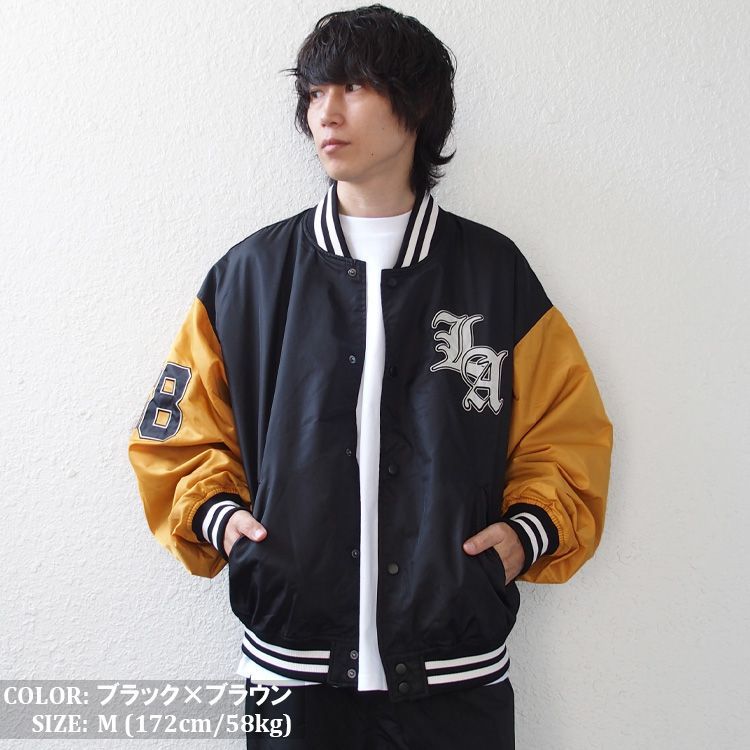 スタジャン メンズ レディース SUGGESTION サジェスション オーバー