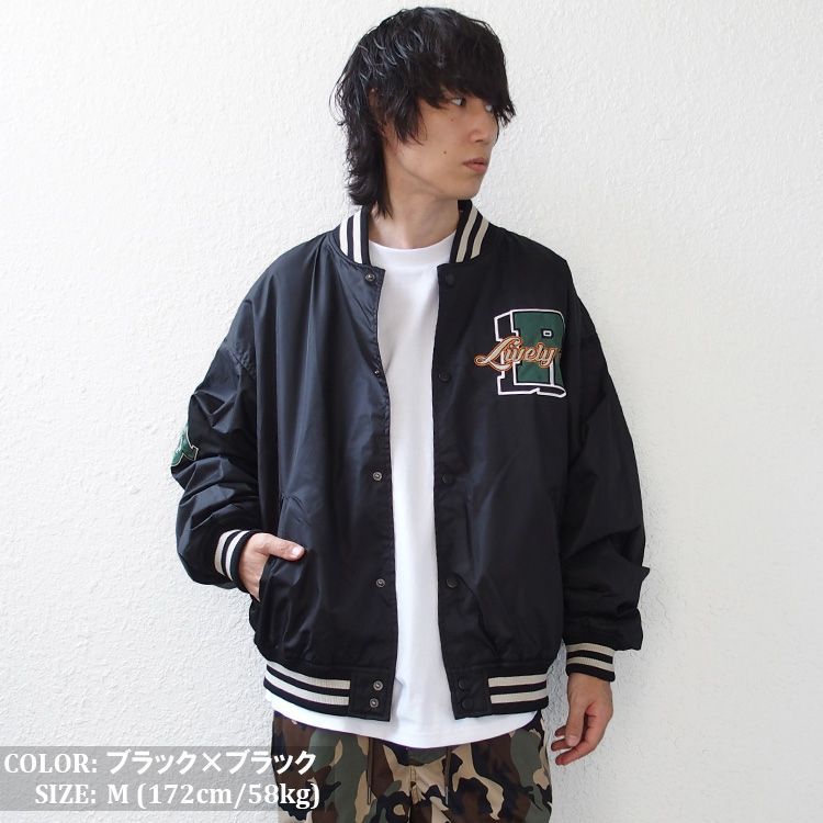 スタジャン メンズ レディース SUGGESTION サジェスション オーバー