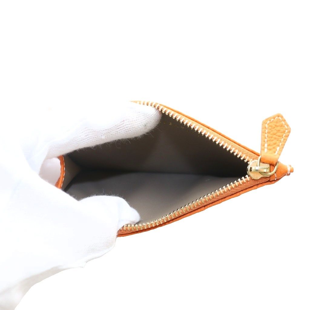  ボナベンチュラ BONAVENTURA ミニジップ ウォレット ミニ財布 小銭入れ レザー オレンジ MI OS コインケース 小銭入れ 小物