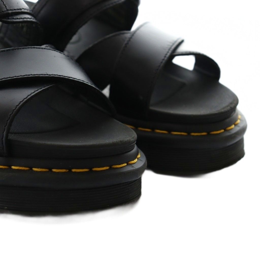 Dr.Martens MACKAYE HDW BLACK UK5 サンダル Dr.Martens MACKAYE HDW BLACK UK5 サンダル Mackaye Leather Strap