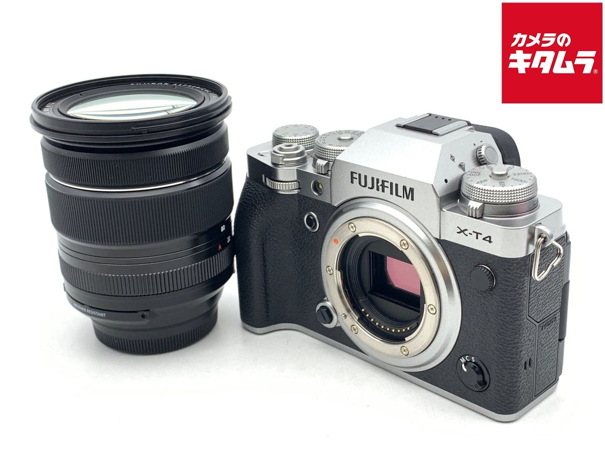 並品 フジフイルム X-T 4 レンズキット シルバー
