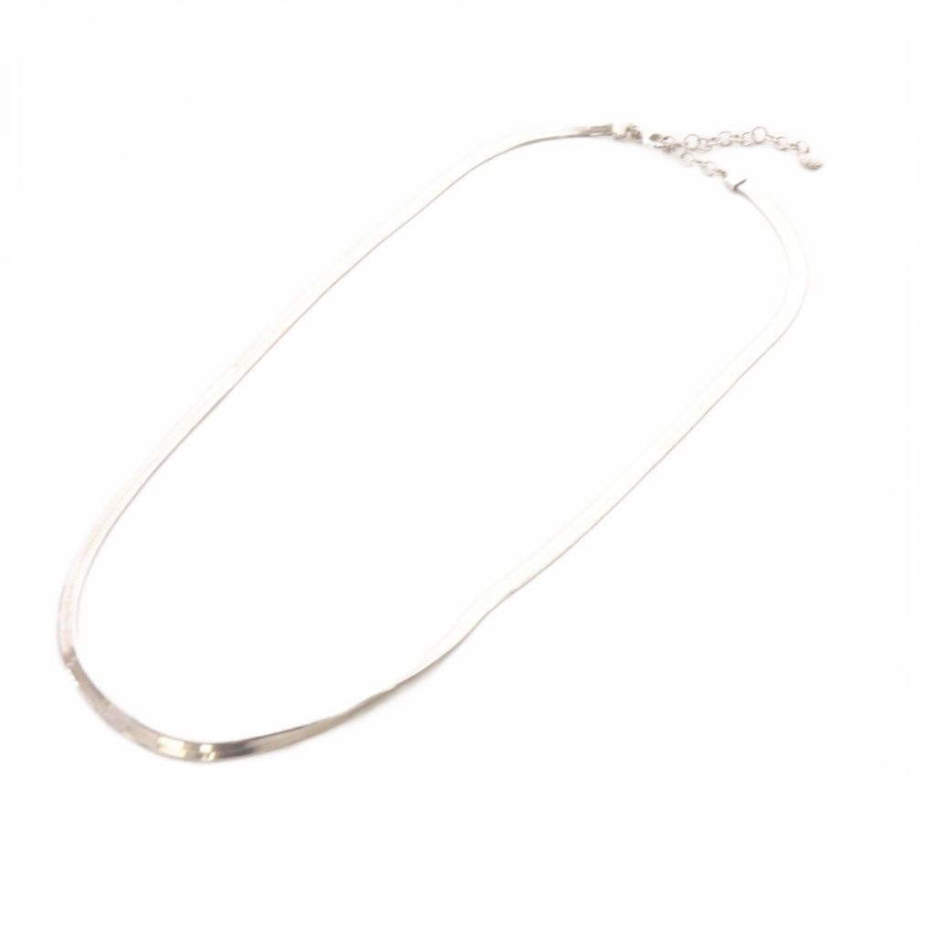 マリアブラック MARIA BLACK CHAIN SILVER スネークチェーンネックレス 925 シルバー