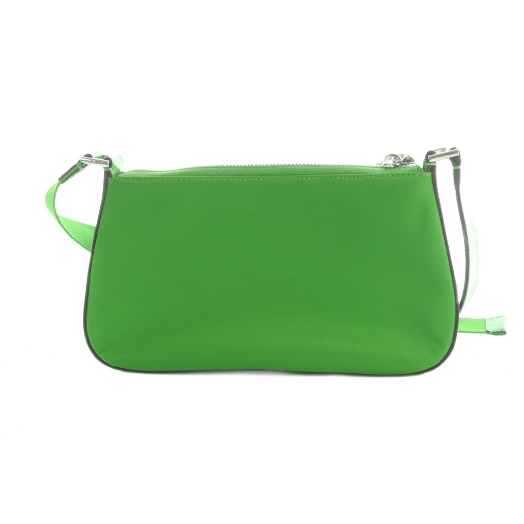 ケイトスペード KATE SPADE サムアイコンKSNYLミディアムクロスボディバッグ ショルダー ナイロン レザー 緑 グリーン KB 132 SS OS