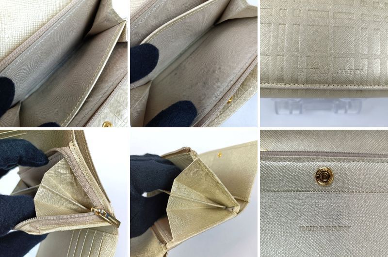 バーバリー 三つ折り財布