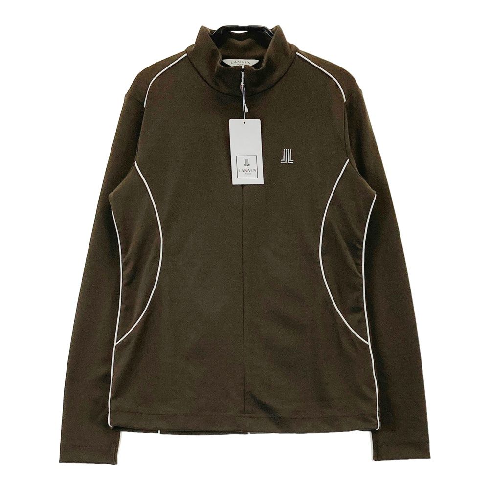 サイズ：38 LANVIN SPORT ランバン スポール ハーフジップ 長袖Tシャツ