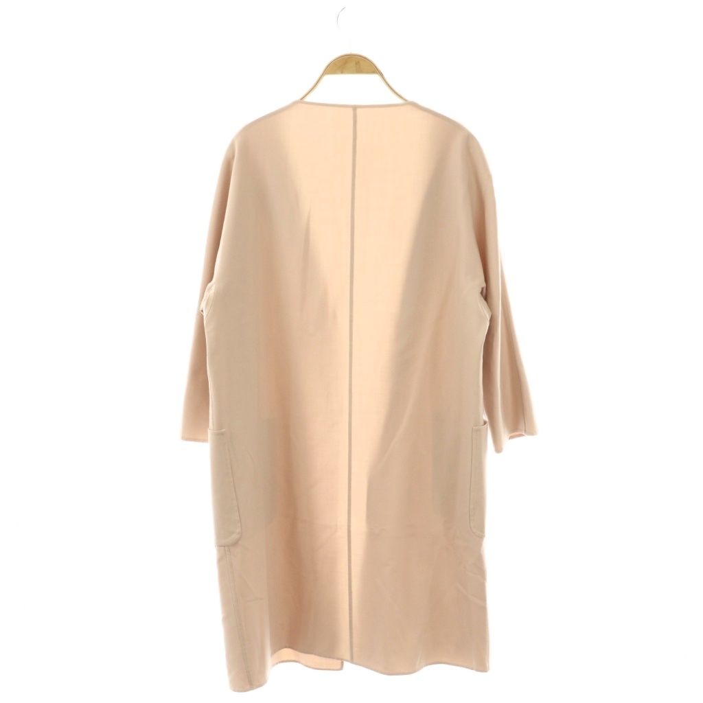 フォクシー ブティック FOXEY 42666 Coat Graz スプリングコート アウター ウール 38 ピンク NR OS