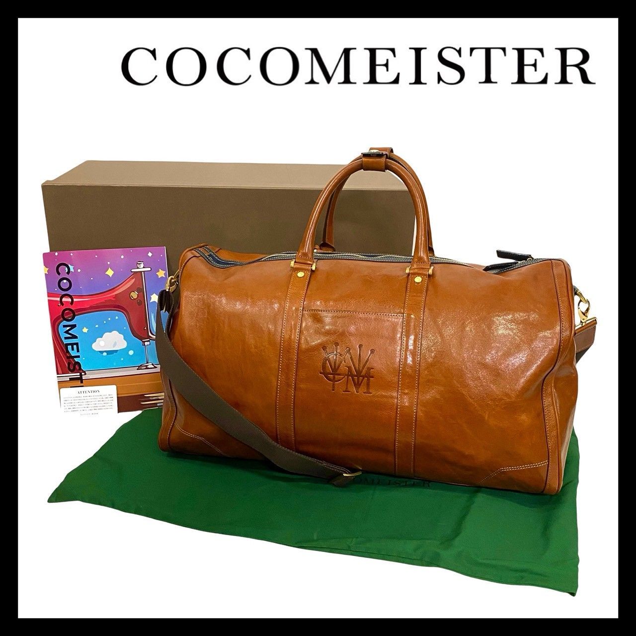 M【COCOMEISTER】エレガントマットーネ アラベスク 2Way バッグ レザー