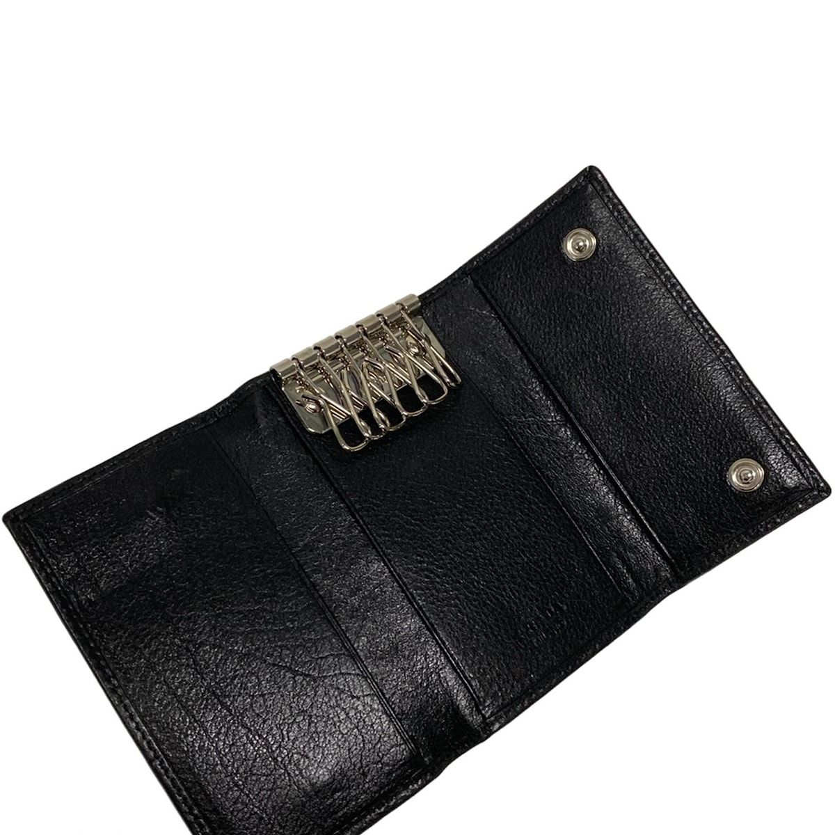 PRADA(プラダ) キーケース - 2M0025 黒 6連フック レザー - メルカリ