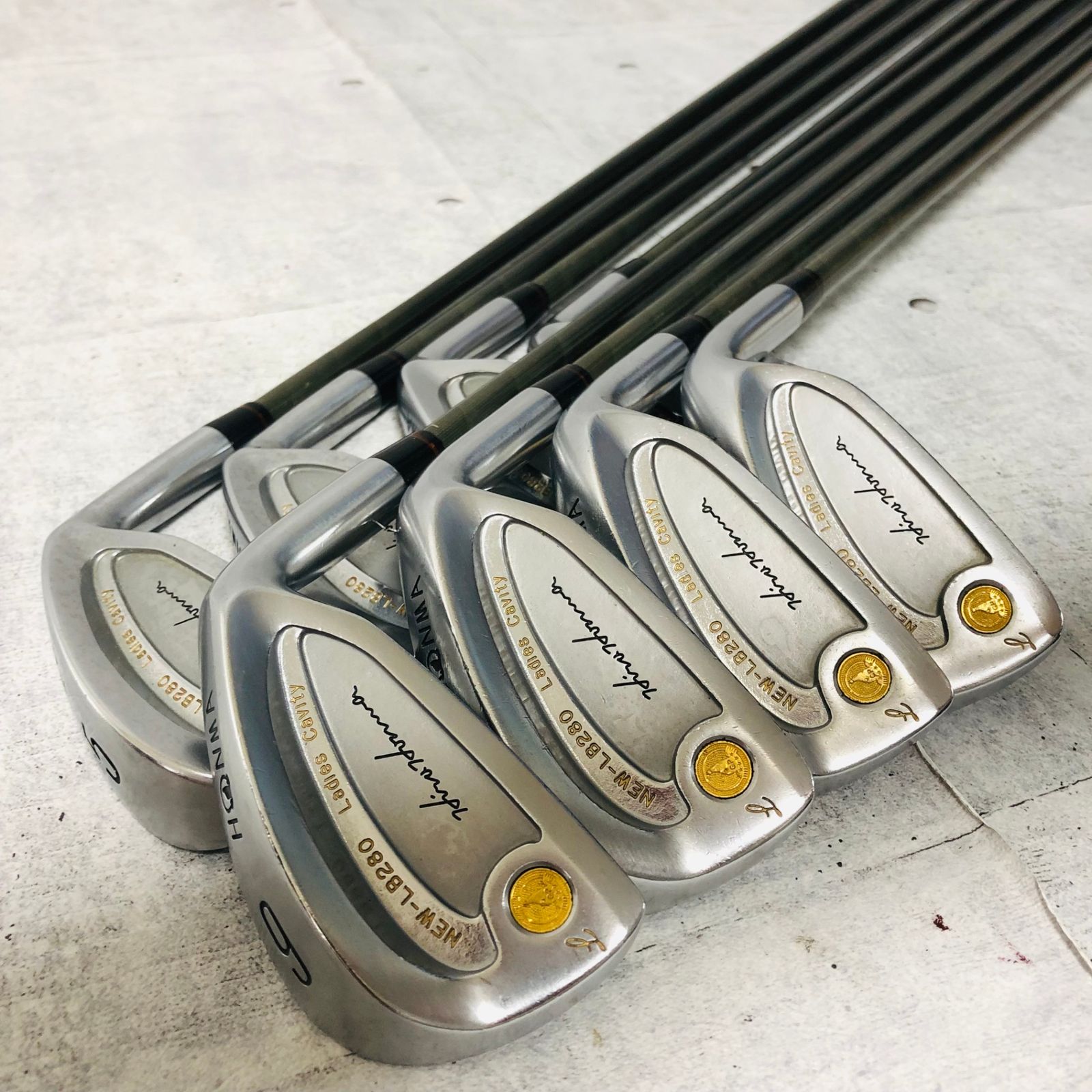 レディース HONMA ホンマ NEW-LB280 星4 4S 金モグラ メンズ ゴルフ