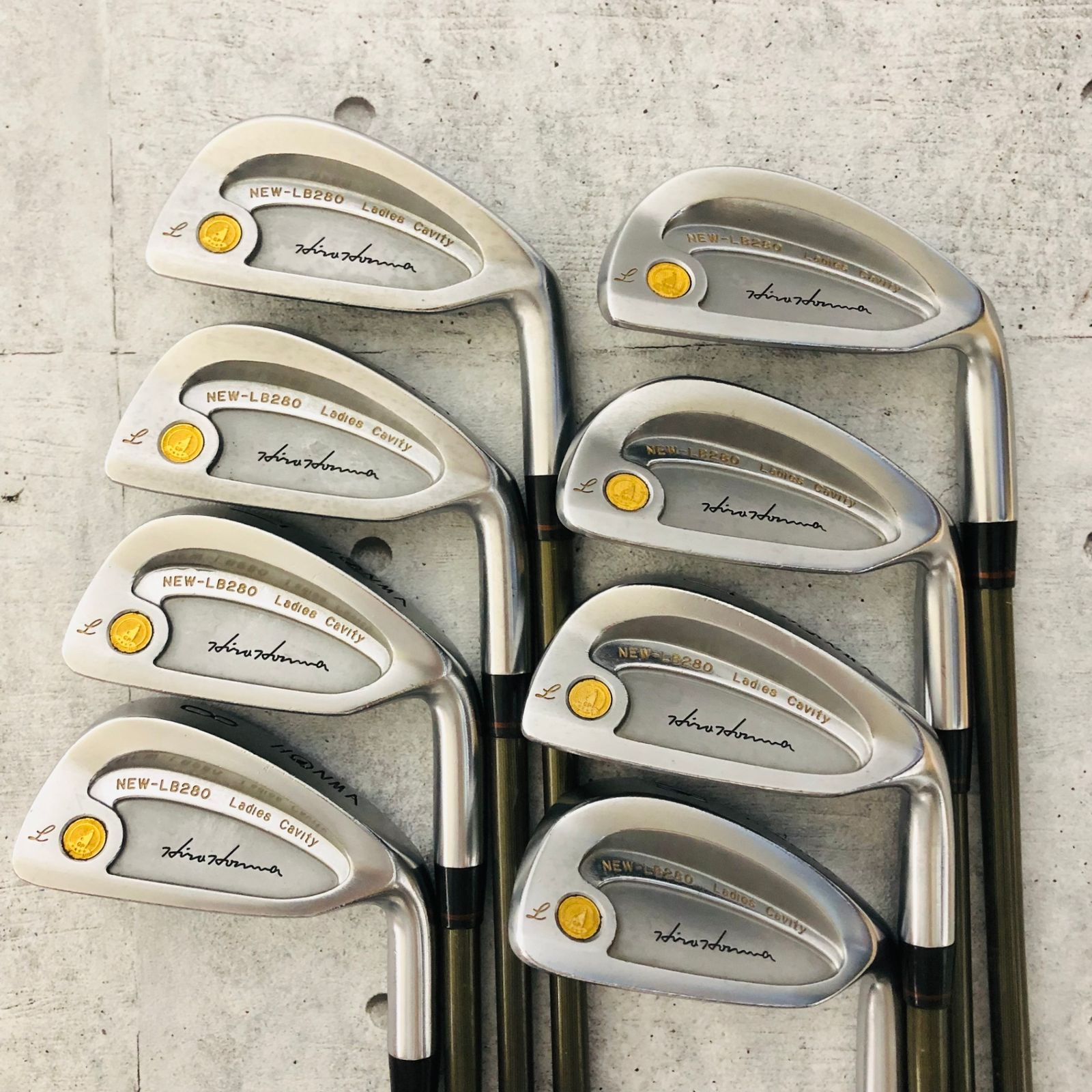 レディース HONMA ホンマ NEW-LB280 星4 4S 金モグラ メンズ ゴルフ
