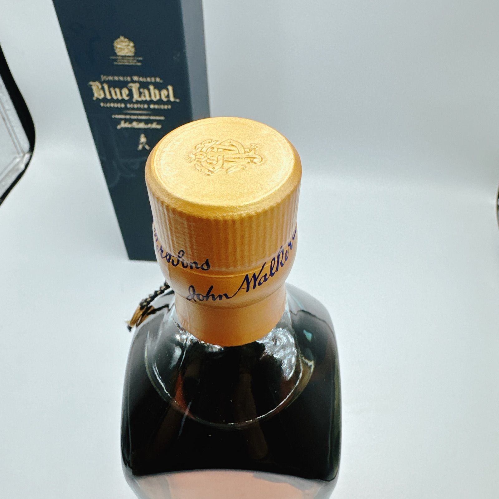 未開栓】ジョニーウォーカーブルーラベル 750ml - メルカリ