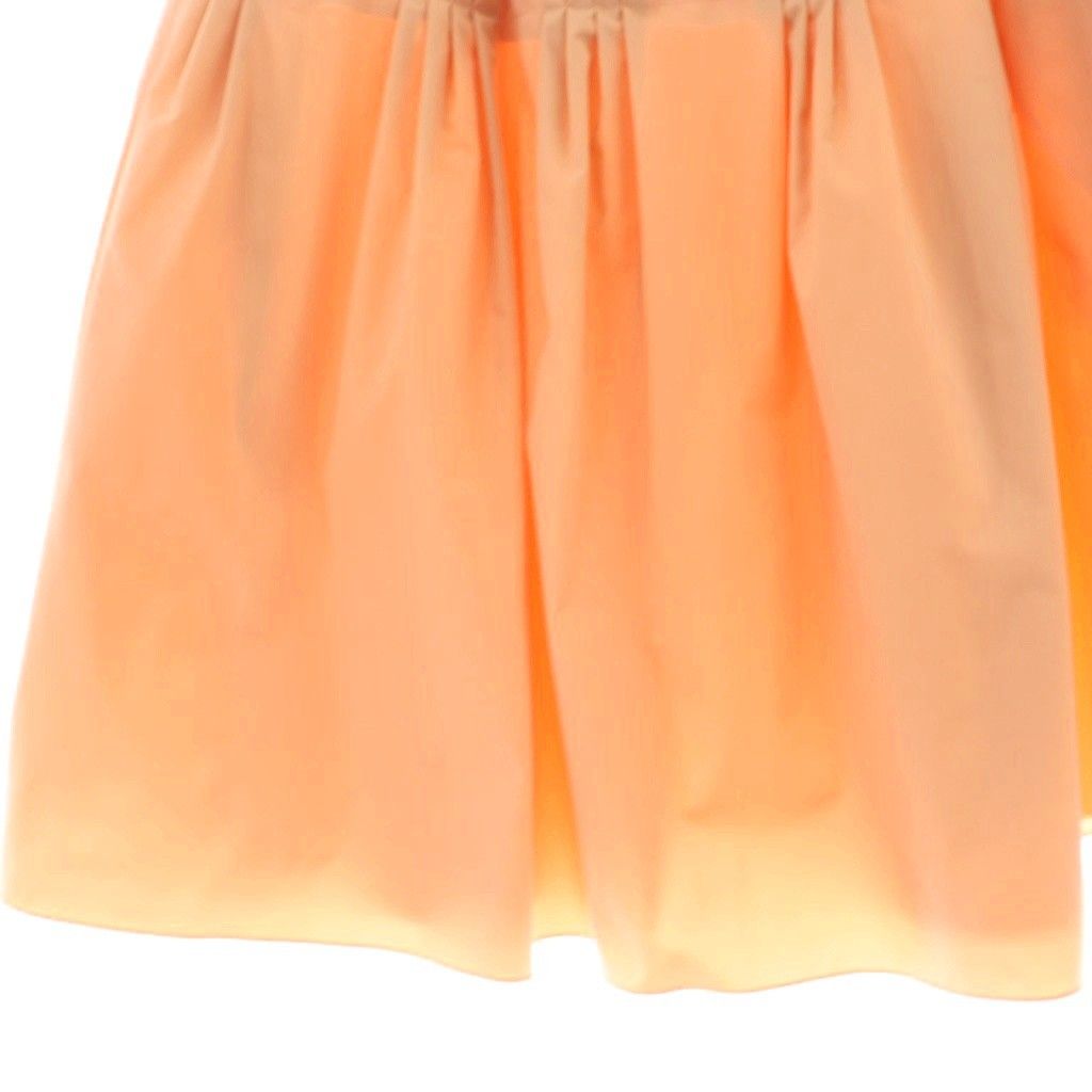 フォクシーニューヨーク FOXEY NEW YORK 切り替えフレアスカート ひざ