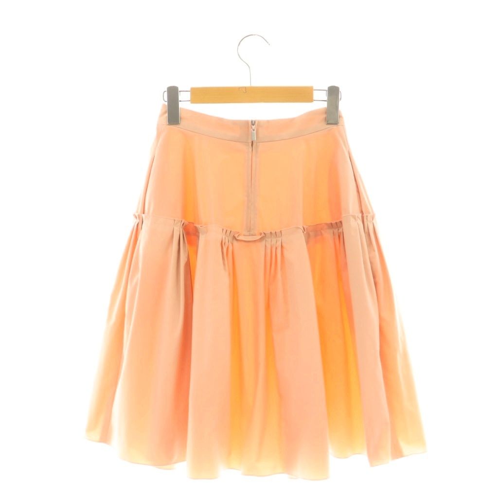 フォクシーニューヨーク FOXEY NEW YORK 切り替えフレアスカート ひざ