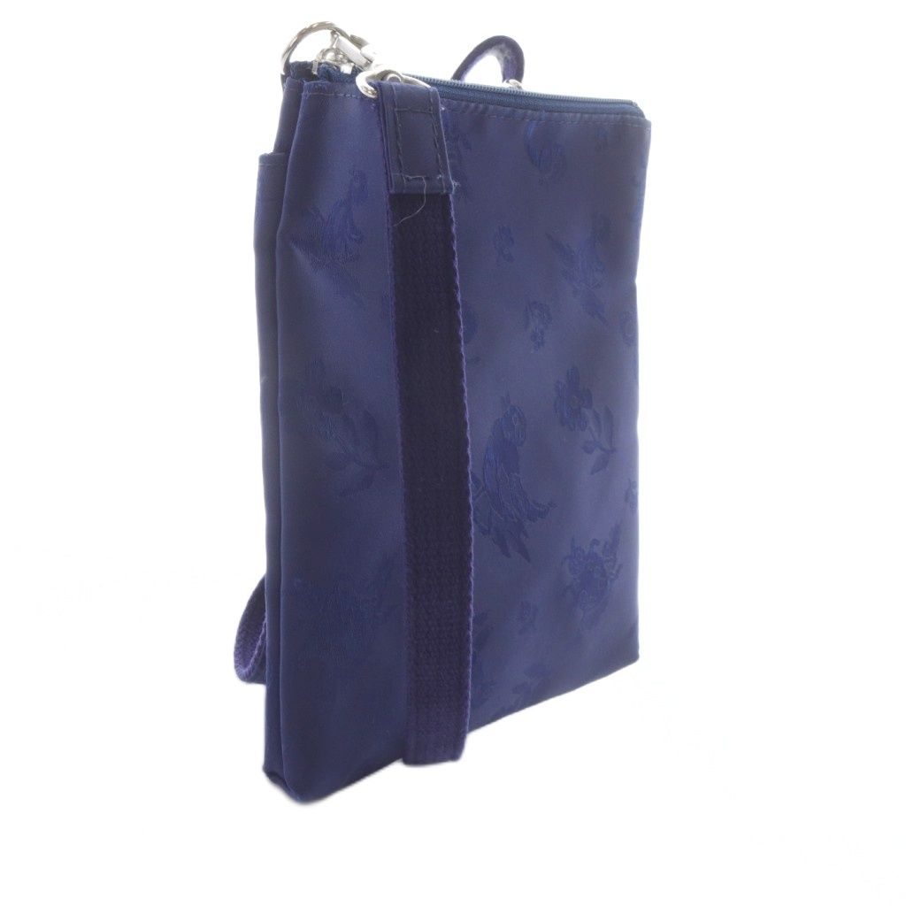 フェイラー FEILER ハイジジャガード スマホショルダーバッグ 紺