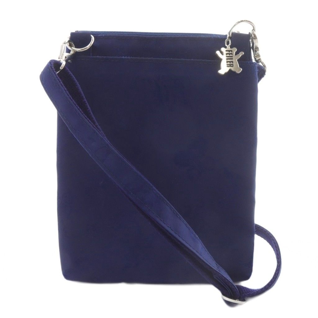 フェイラー FEILER ハイジジャガード スマホショルダーバッグ 紺