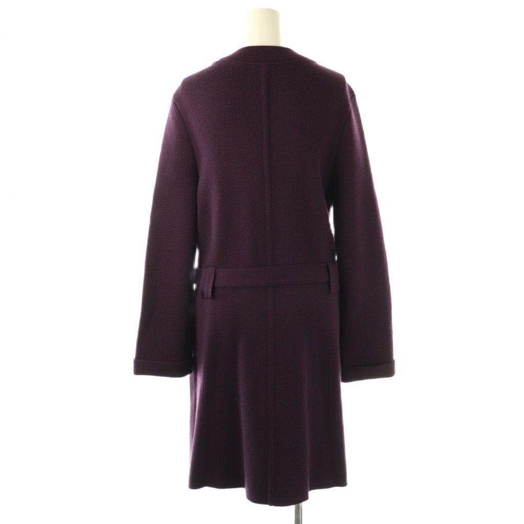 ジェイ&エムデヴィッドソン J&M Davidson ニットコート ダブル S