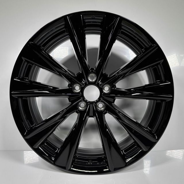 美品/塗装済 レクサス NX350 AAZH20 NX250 AAZA20 純正 アルミホイール×1本 黒 20インチ 7.5J PCD114.3 ハブ径60 +35 42611-78270 管32572