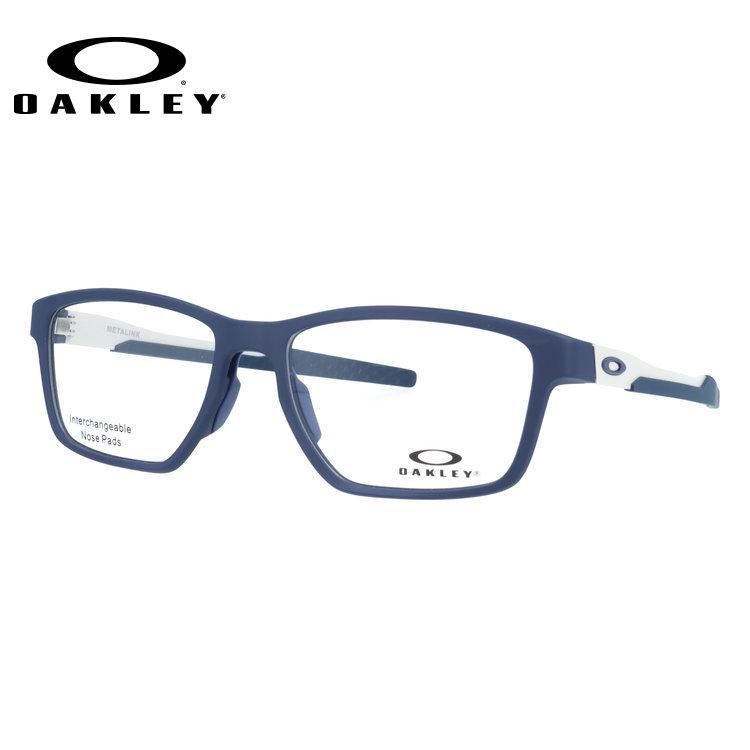 オークリー メガネフレーム メタリンク 伊達メガネ アジアンフィット OAKLEY OX 8153-1657 スクエア型 ユニセックス メンズ レディース 海外