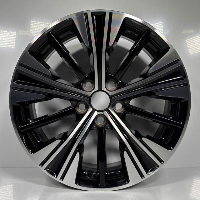 美品 エクリプスクロス GK1W 純正 アルミホイール×1本 黒/ポリッシュ