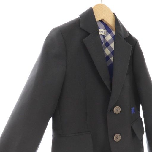  バーバリー チルドレンズ テーラードジャケット シングル 116 ネイビー HK OS その他 ジャケット ブルゾン