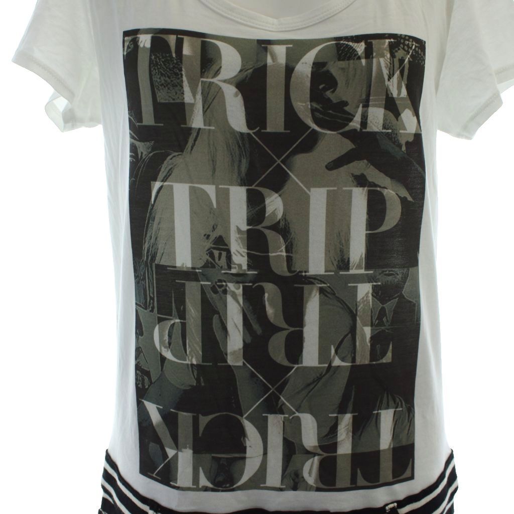 ヴェロフォンナ Re.Verofonna 切替デザインワンピース 38 白 ホワイト